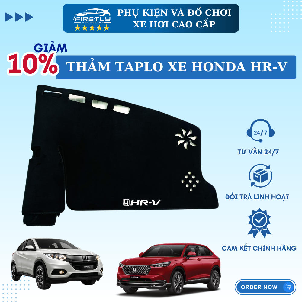 Thảm Taplo Honda HRV