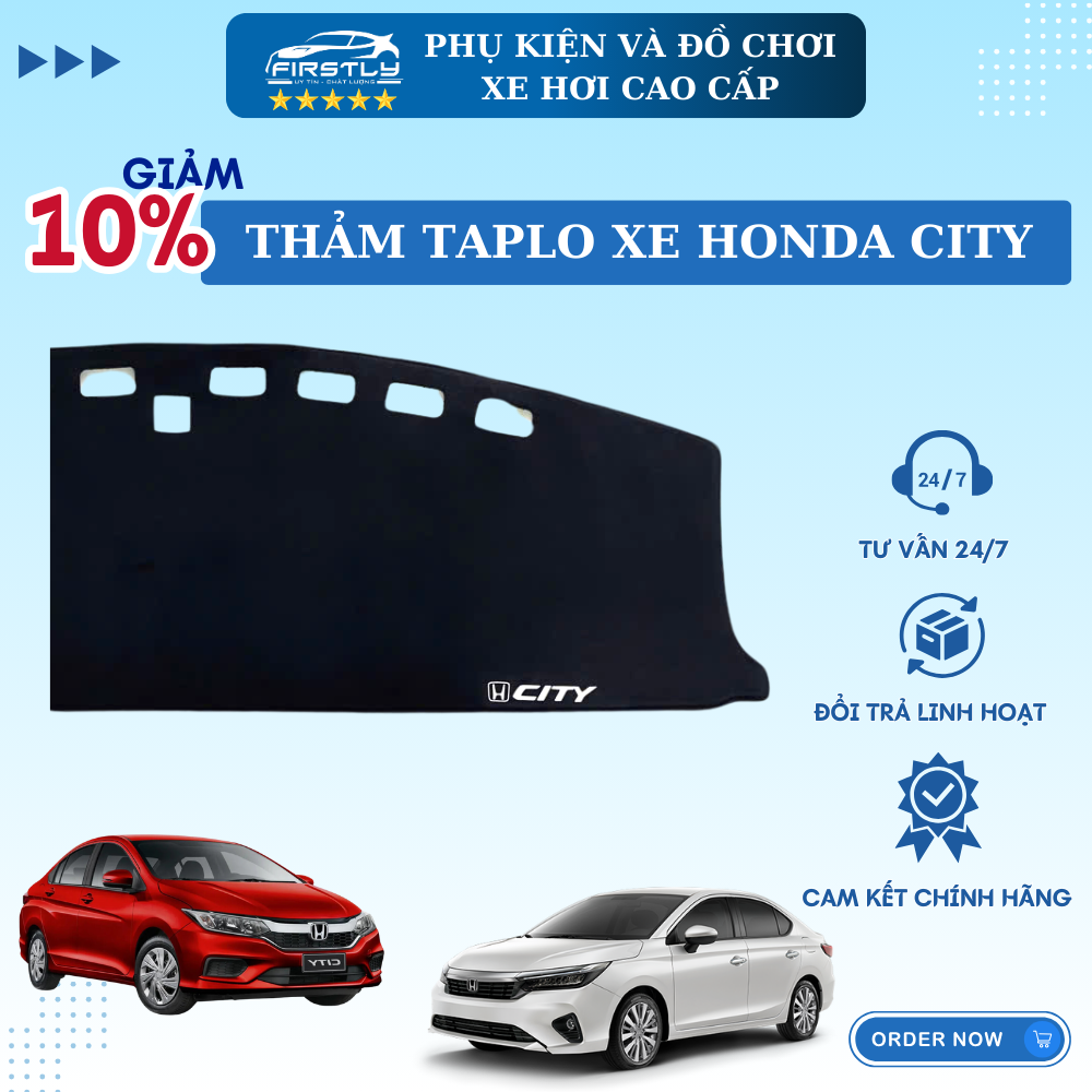Thảm Taplo Honda City