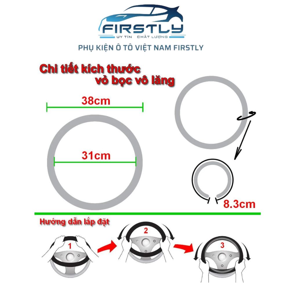 Bọc vô lăng - Dcut - Hình ảnh 5