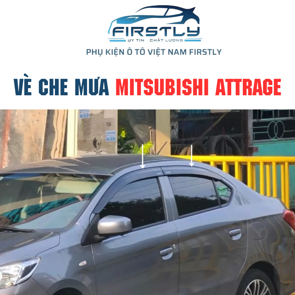 Vè che mưa Mitsubishi Attrage - Hình ảnh 2