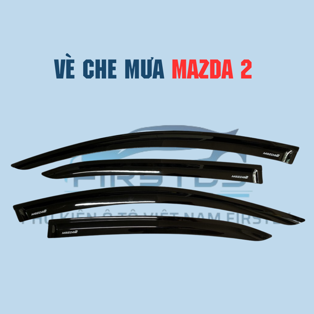 Vè che mưa Mazda 2 - Hình ảnh 4