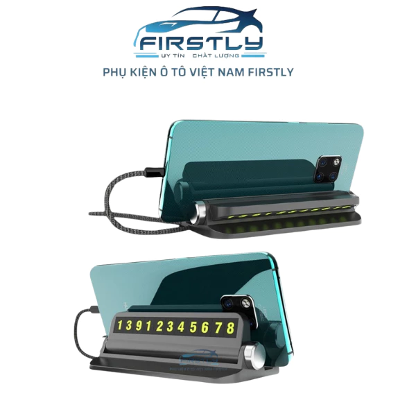 Bảng số điện thoại gắn taplo, bảng ghi số điện thoại có giá đỡ gắn trên ô tô - Hình ảnh 4