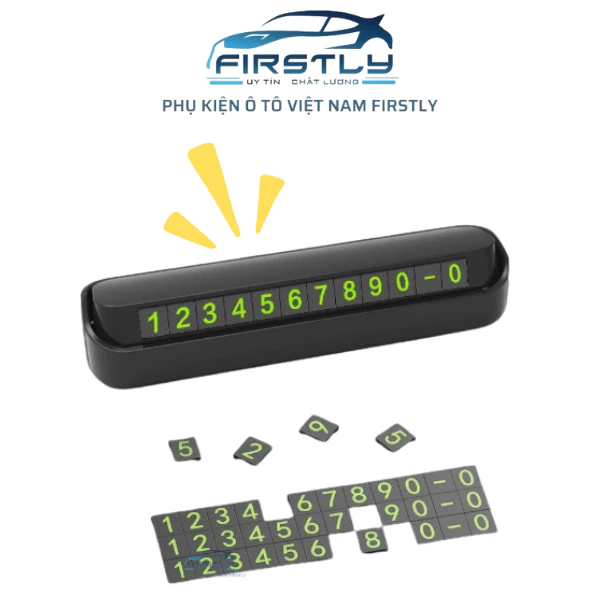 Bảng số điện thoại gắn taplo, bảng ghi số điện thoại có giá đỡ gắn trên ô tô - Hình ảnh 5