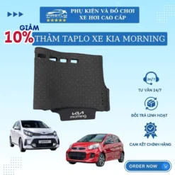 Thảm Taplo Xe Morning